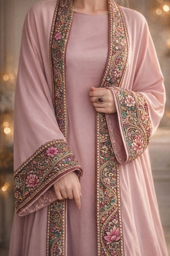 دليل اطلالات العيد للمحجبات 2026: كوني الأجمل بلمسات ملكية 4 اطلالات العيد للمحجبات