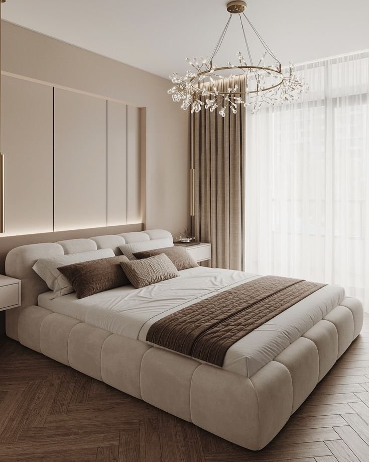 صور غرف نوم فاتحه