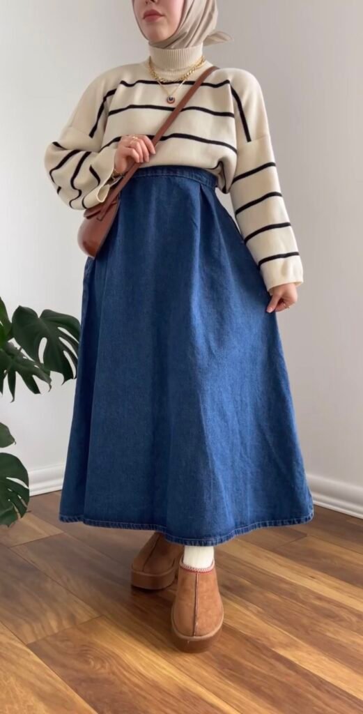 أحدث موديلات سكيرتات واسعة 2026: الدليل النهائي لأناقة محتشمة 6 سكيرتات واسعة