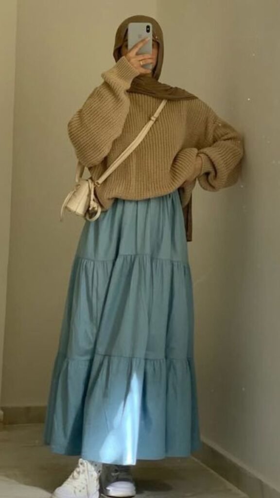 أحدث موديلات سكيرتات واسعة 2026: الدليل النهائي لأناقة محتشمة 4 سكيرتات واسعة