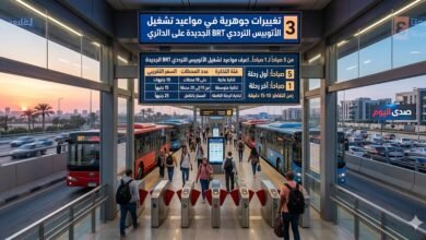 مواعيد تشغيل الأتوبيس الترددي BRT