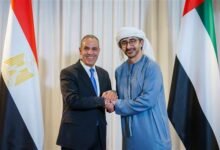 وزير الخارجية يزور الإمارات وينقل رسالة تضامن من مصر إلى نظيره الإماراتي 15 مارس 14 وزير الخارجية