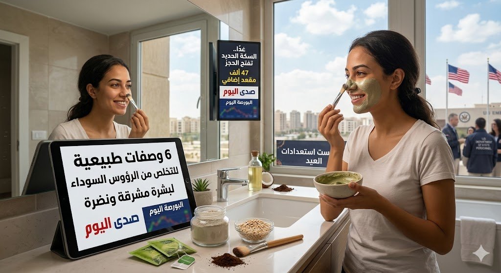 وصفات طبيعية للتخلص من الرؤوس السوداء