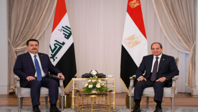 5 رسائل قوية من الرئيس السيسي تؤكد الموقف المصري الرافض لأي اعتداء 6 الموقف المصري الرافض لأي اعتداء على العراق