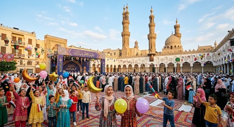 موعد عيد الفطر 2026 في مصر والدول العربية وفق الحسابات الفلكية. 10 موعد عيد الفطر 2026