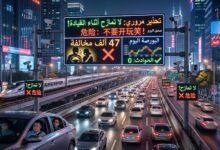 لافتات مرورية صينية