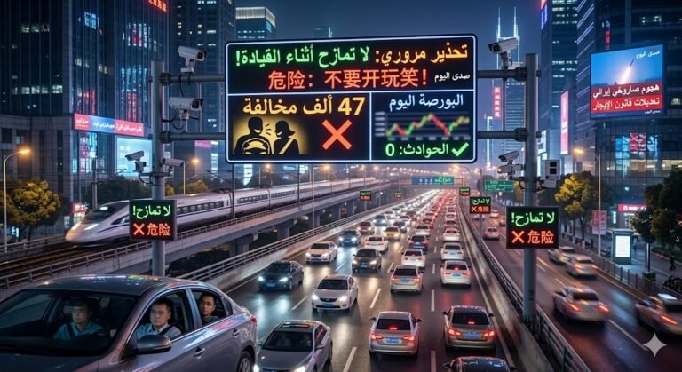 لافتات مرورية صينية