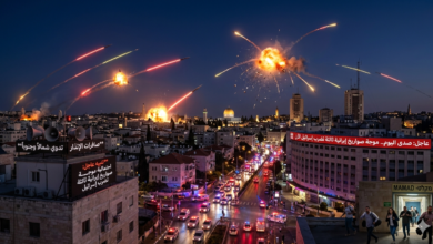 عاجل.. موجة صواريخ إيرانية ثالثة تضرب إسرائيل وصافرات الإنذار تدوي شمالاً وجنوباً 5 لحظة انفجارات ناتجة عن صواريخ إيرانية ثالثة تضرب إسرائيل وصافرات الإنذار تدوي شمالاً وجنوباً 2026