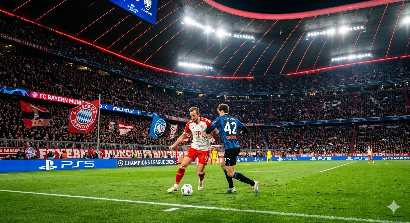 مباراة بايرن ميونخ في مواجهة استثنائية ضد أتالانتا في دوري أبطال أوروبا