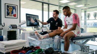 مبابي يواصل التأهيل في فالديبيباس بعد إصابة كيليان مبابي بالكاحل قبل مونديال 2026