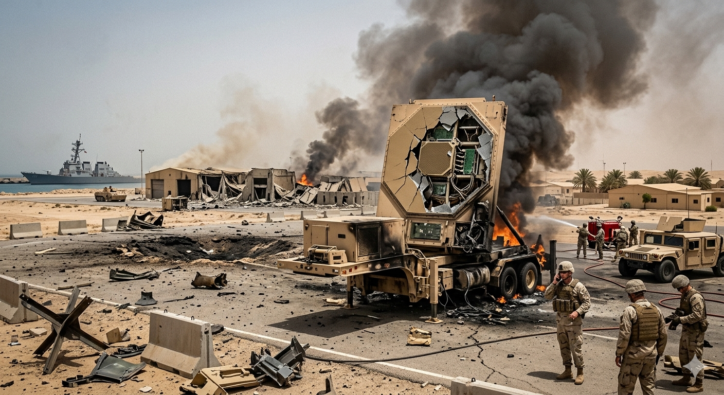 800 مليون دولار: فاتورة خسائر القواعد الأمريكية في الشرق الأوسط بعد الضربات الإيرانية 2026 1 خسائر القواعد الأمريكية.