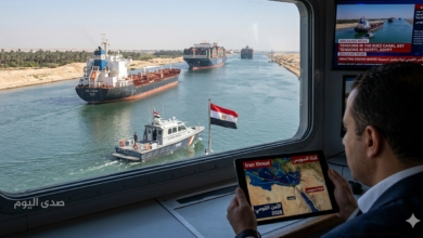 "قناة السويس المصرية مؤمنة تماماً وقادرة على حماية الملاحة الدولية من أي تهديد خارجي أو محاولات إغلاق إيرانية في عام 2026."