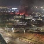 آثار الدمار الهائل في مدينة عراد الإسرائيلية بعد هجوم إيران الصاروخي وتضرر مبانٍ سكنية وسقوط عشرات المصابين