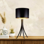 تنسيق إضاءة الأباجورات المودرن