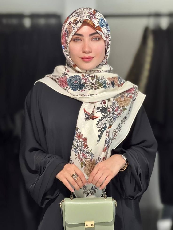 أحدث صيحات طرح مشجرة للبنات لإطلالة عيد الفطر 2026 3 adf9a27ccd21c57b1bde56a339813ae4