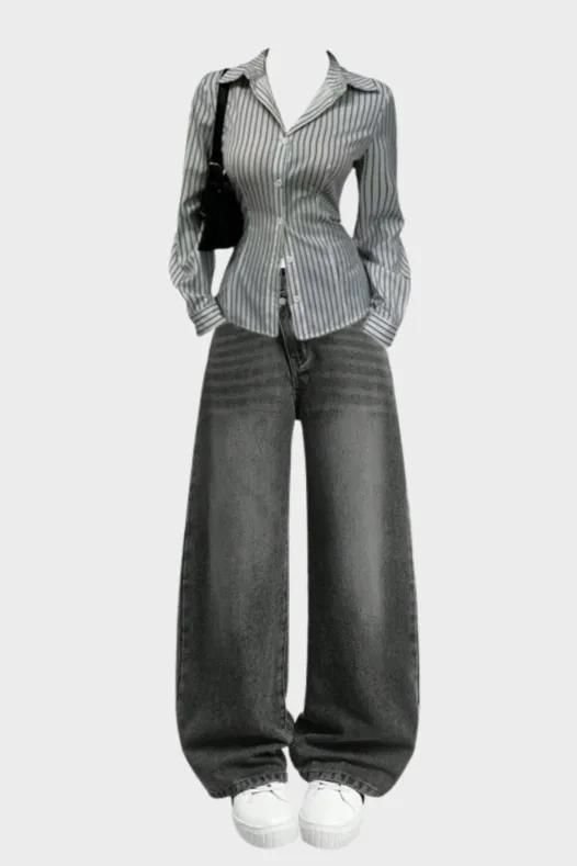 أسرار تنسيق بناطيل أوفر سايز لإطلالة عصرية ومريحة 2026 3 e16872398e002b47c2949453a52049e4