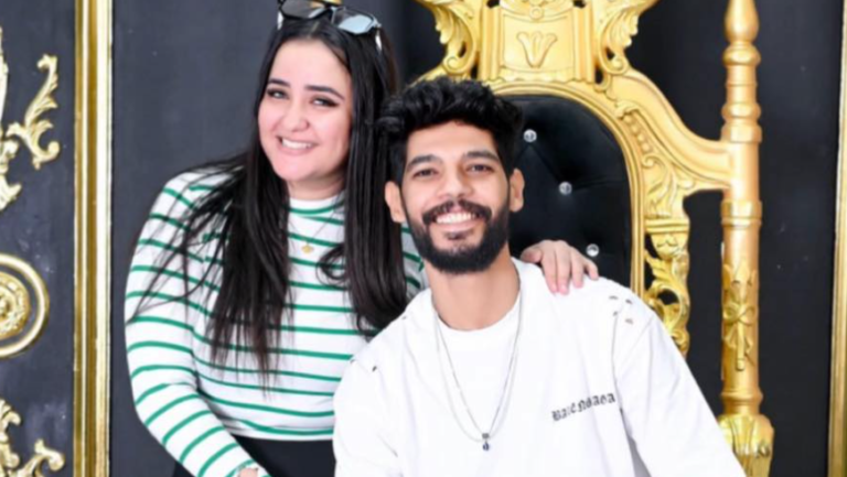 ابراهيم شيكا وزوجته