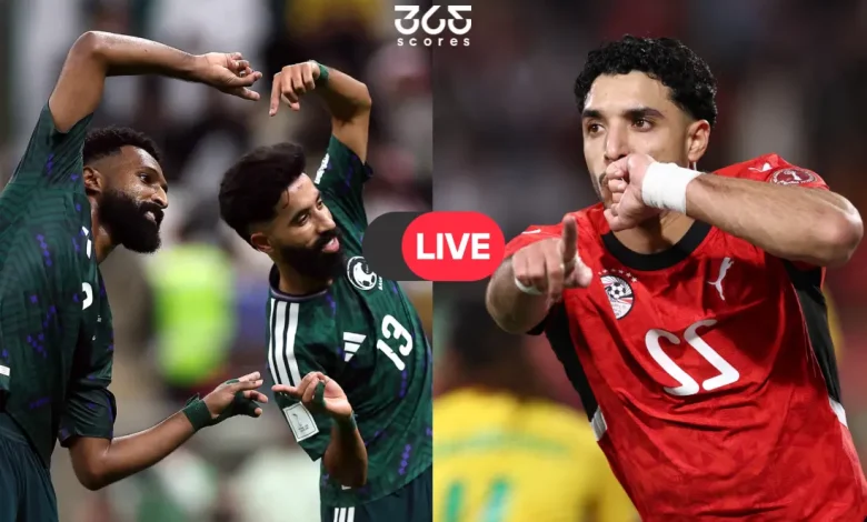 مباراة مصر والسعودية: الفراعنة يضربون بقوة برباعية قبل المونديال 2 بث مباشر مصر والسعوديه 780x470 1