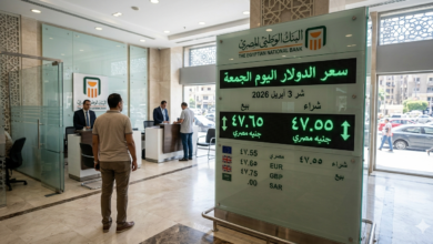 رسم بياني يوضح استقرار سعر الدولار اليوم الجمعة أمام الجنيه المصري داخل البنوك الوطنية