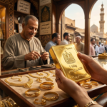 عرض تفصيلي لأسعار الذهب في مصر اليوم الجمعة داخل أحد أشهر محلات الصاغة بالقاهرة