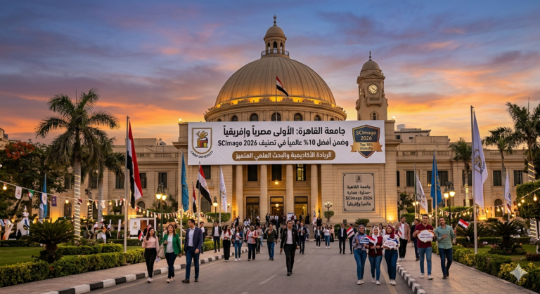 الريادة الأكاديمية: مكانة جامعة القاهرة في تصنيف سيماجو 2026 دولياً 2 الريادة الأكاديمية: مكانة جامعة القاهرة في تصنيف سيماجو 2026 دولياً