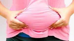 دهون البطن لدى النساء