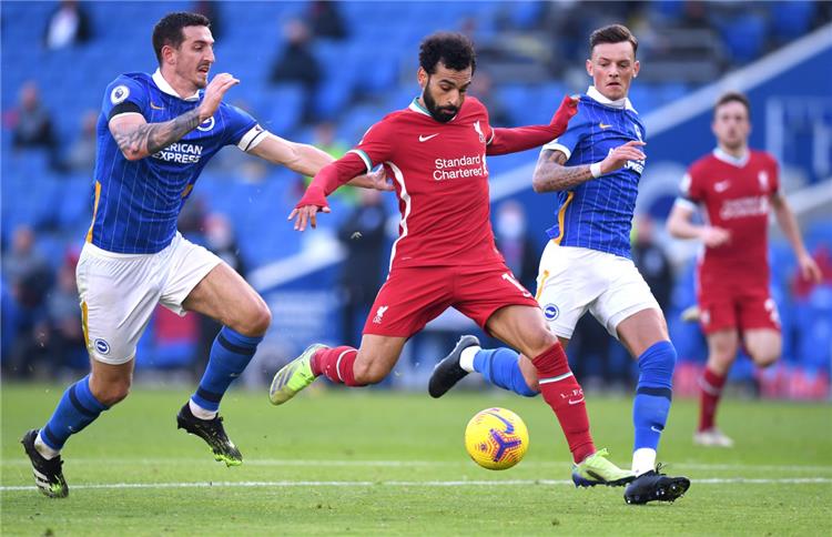 مباراة ليفربول وبرايتون