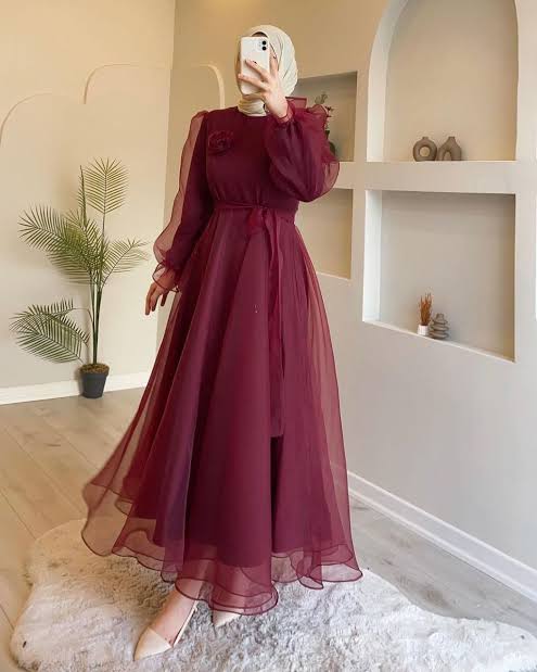 أزياء المحجبات للمناسبات
